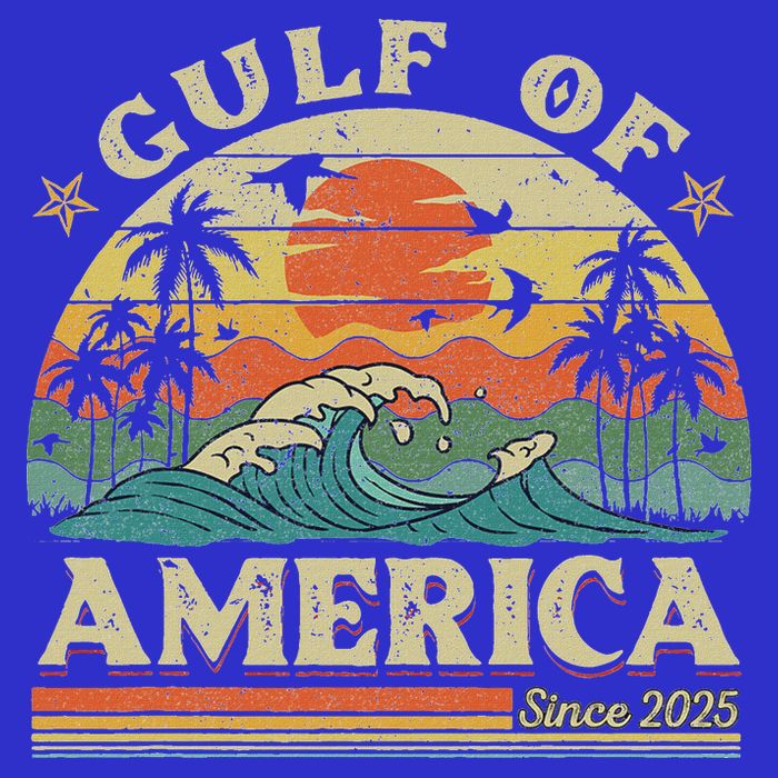 Trump Gulf Of Us America 2025 Trump  T-Shirt