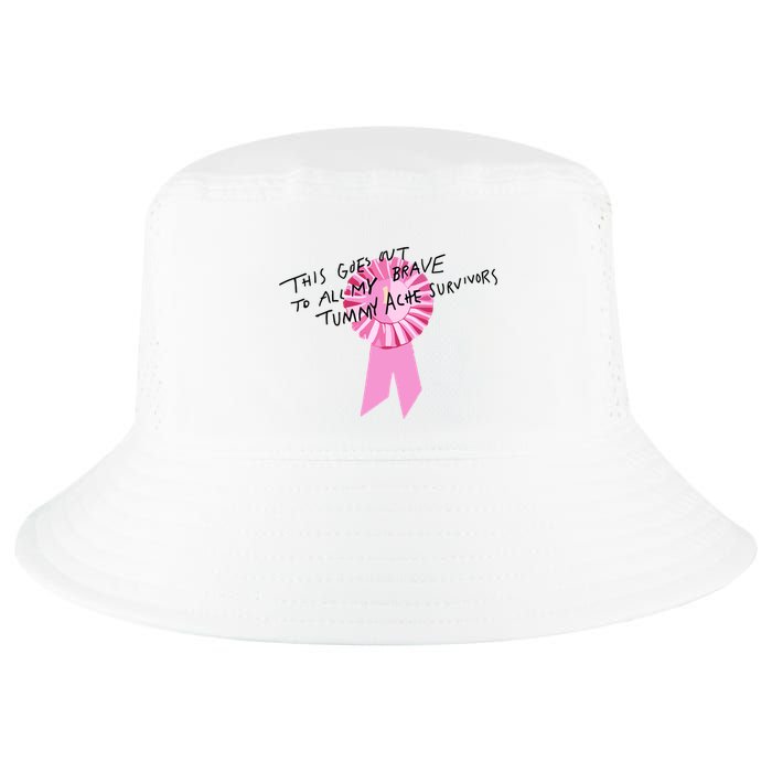 This Goes Out To All My Brave Tummy Ache Survivors Cool Comfort Performance Bucket Hat