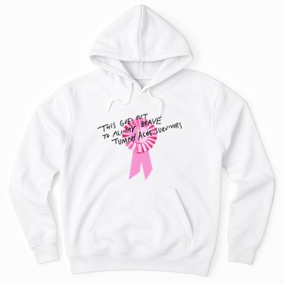 This Goes Out To All My Brave Tummy Ache Survivors Hoodie