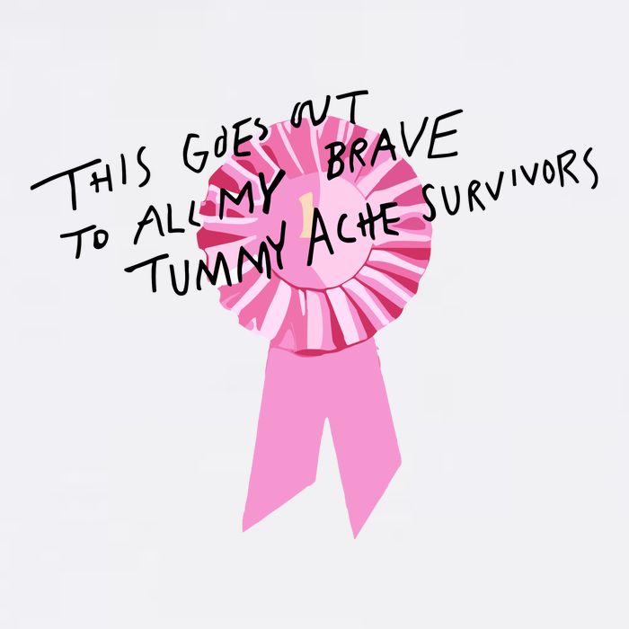 This Goes Out To All My Brave Tummy Ache Survivors Bucket Hat