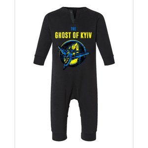 The Ghost Of Kyiv Ukraine Infant Fleece One Piece