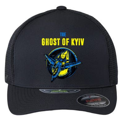 The Ghost Of Kyiv Ukraine Flexfit Unipanel Trucker Cap