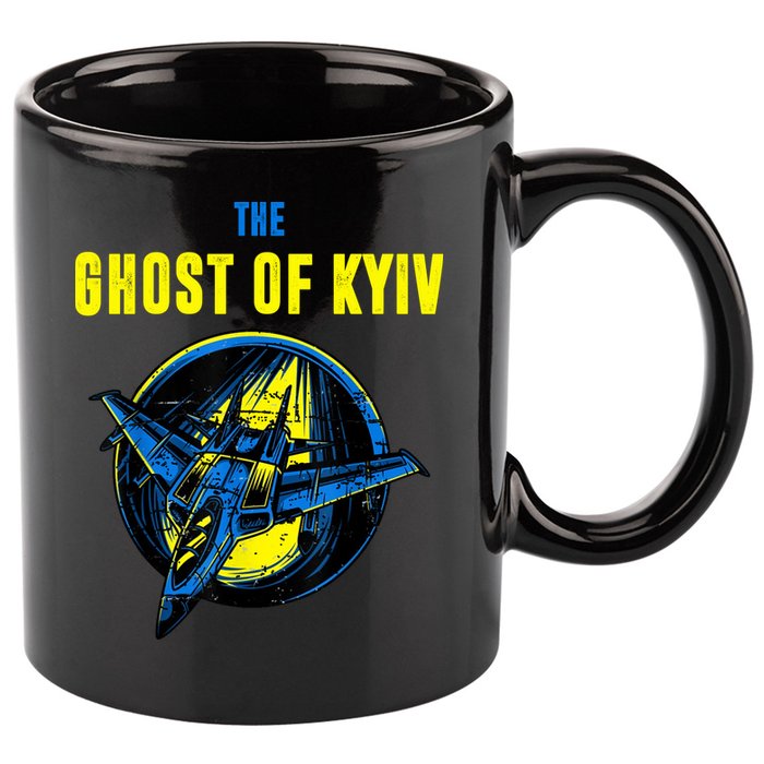 The Ghost Of Kyiv Ukraine 11oz C Handle Ceramic Mug