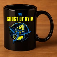 The Ghost Of Kyiv Ukraine 11oz C Handle Ceramic Mug