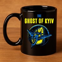 The Ghost Of Kyiv Ukraine 11oz C Handle Ceramic Mug