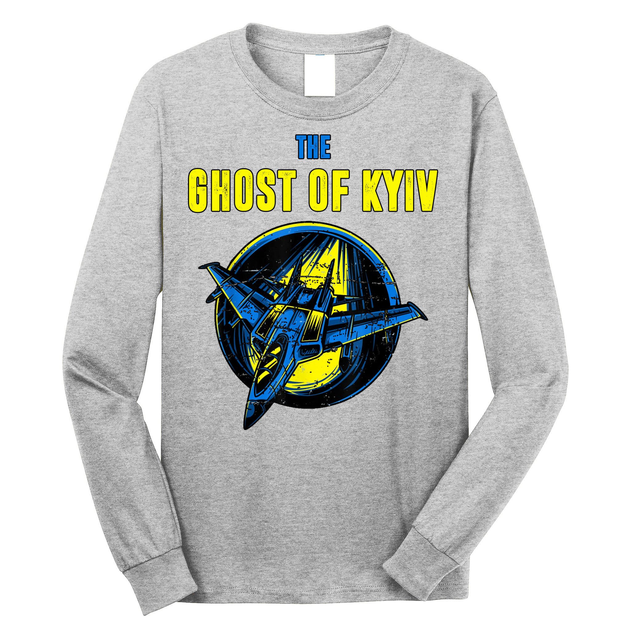 The Ghost Of Kyiv Ukraine Long Sleeve Shirt