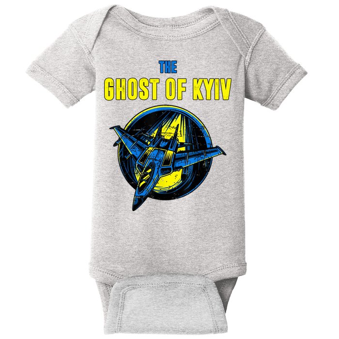 The Ghost Of Kyiv Ukraine Baby Bodysuit