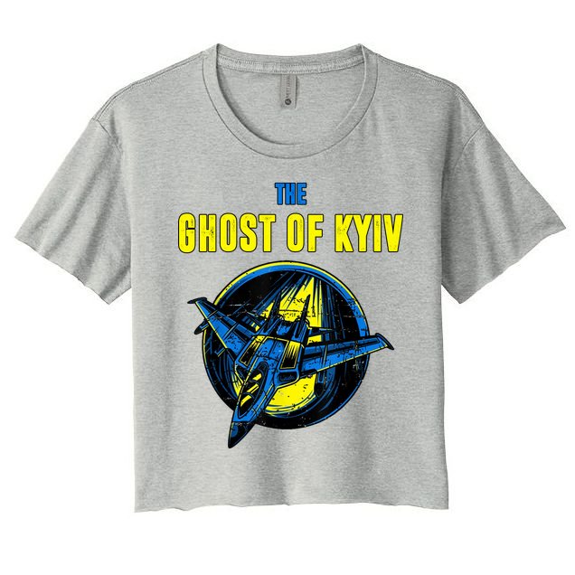 The Ghost Of Kyiv Ukraine Crop Top