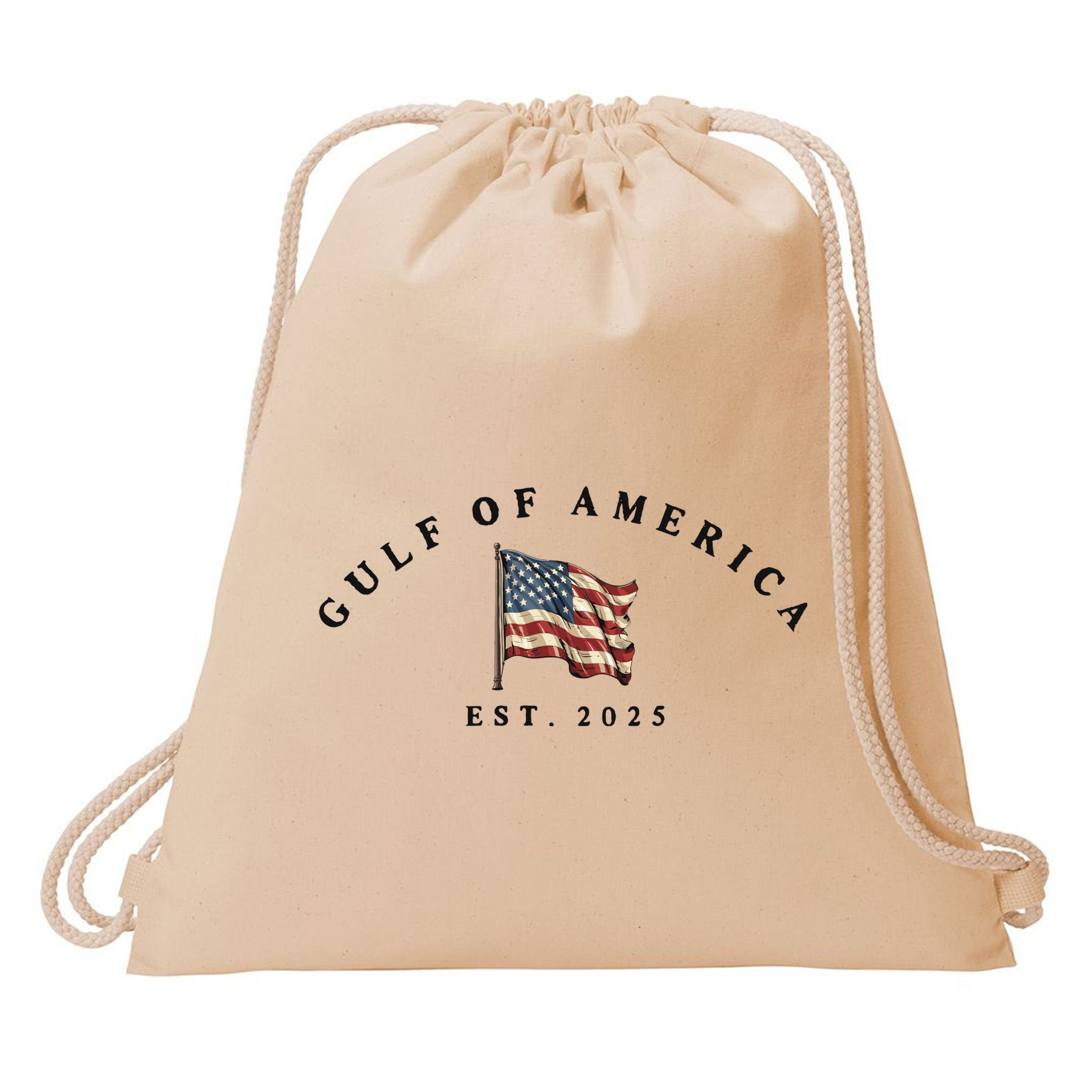 The Gulf Of America Drawstring Bag