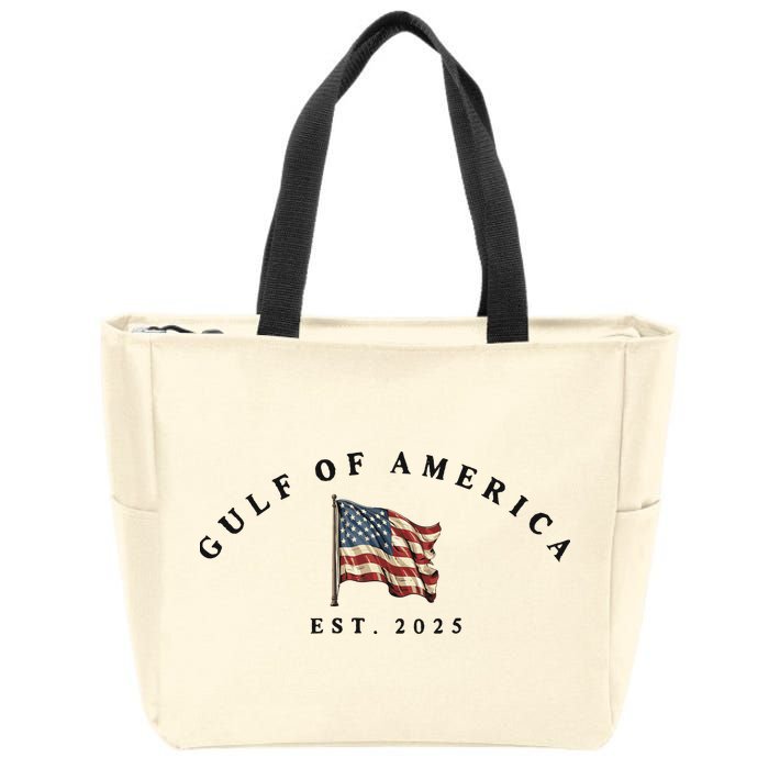 The Gulf Of America Zip Tote Bag
