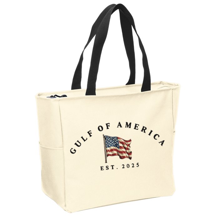The Gulf Of America Zip Tote Bag