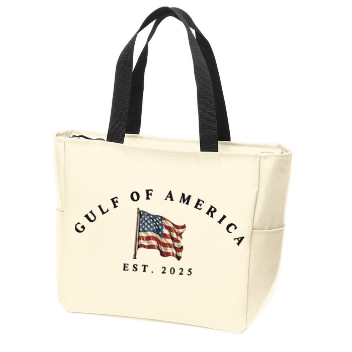 The Gulf Of America Zip Tote Bag