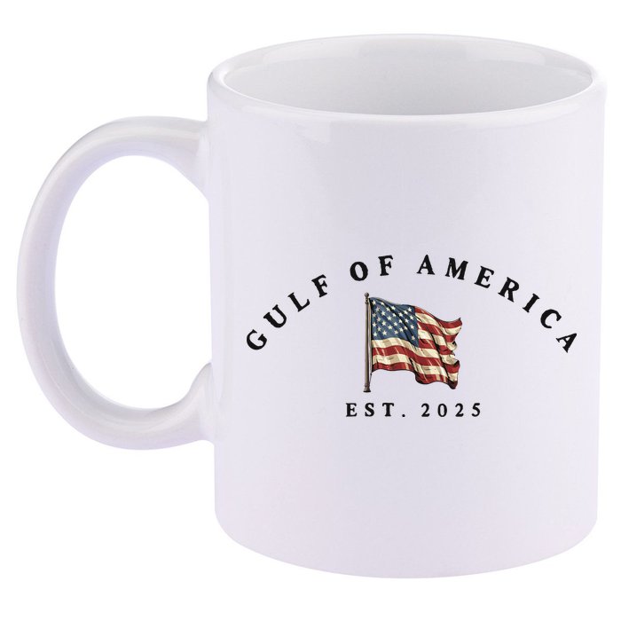 The Gulf Of America 11oz C Handle Ceramic Mug