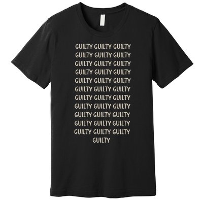 Trump Guilty On 34 Counts Donald Trump Premium T-Shirt