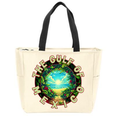 The Gulf Of Mexico Beach Zip Tote Bag