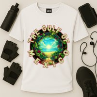 The Gulf Of Mexico Beach Cooling Performance Crew T-Shirt