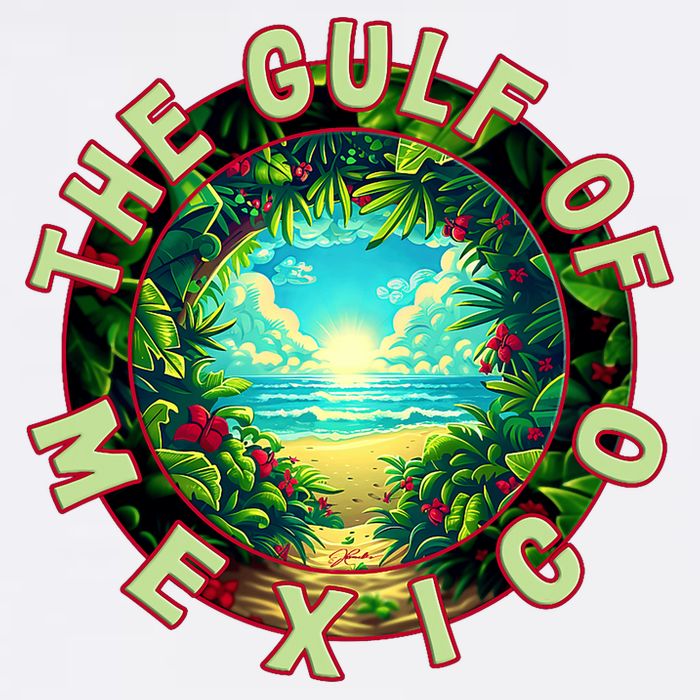 The Gulf Of Mexico Beach Cooling Performance Crew T-Shirt