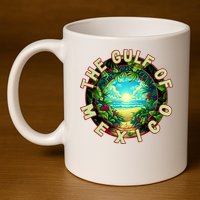 The Gulf Of Mexico Beach 11oz C Handle Ceramic Mug
