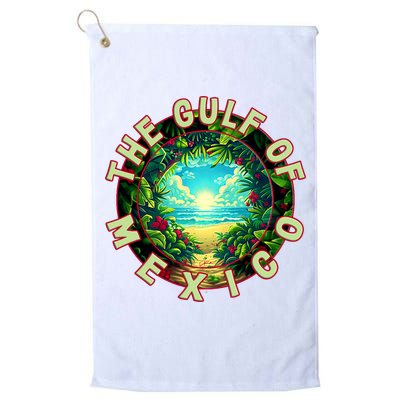 The Gulf Of Mexico Beach Golf Towel