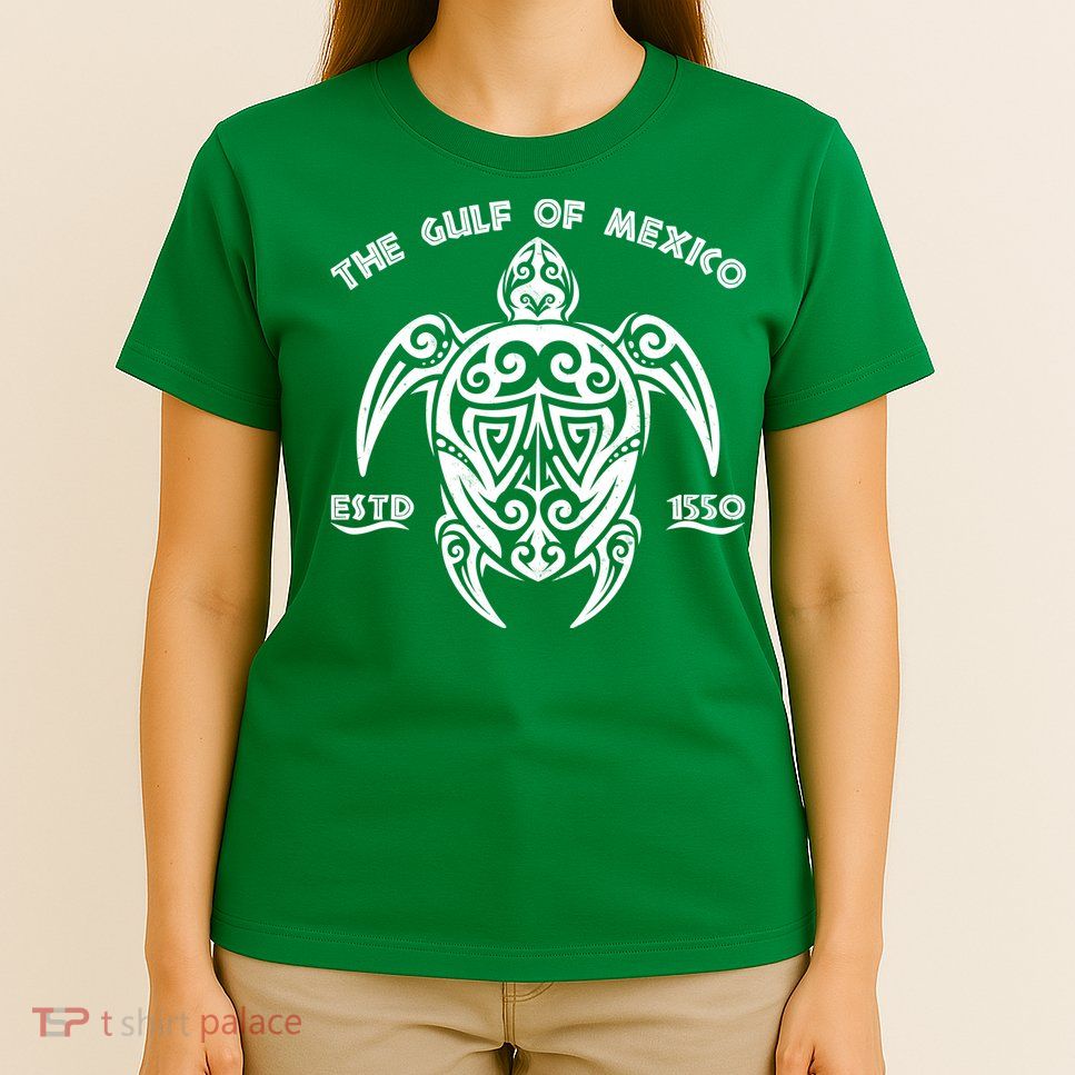 The Gulf of Mexico ESTD 1550 Turtle T-Shirt