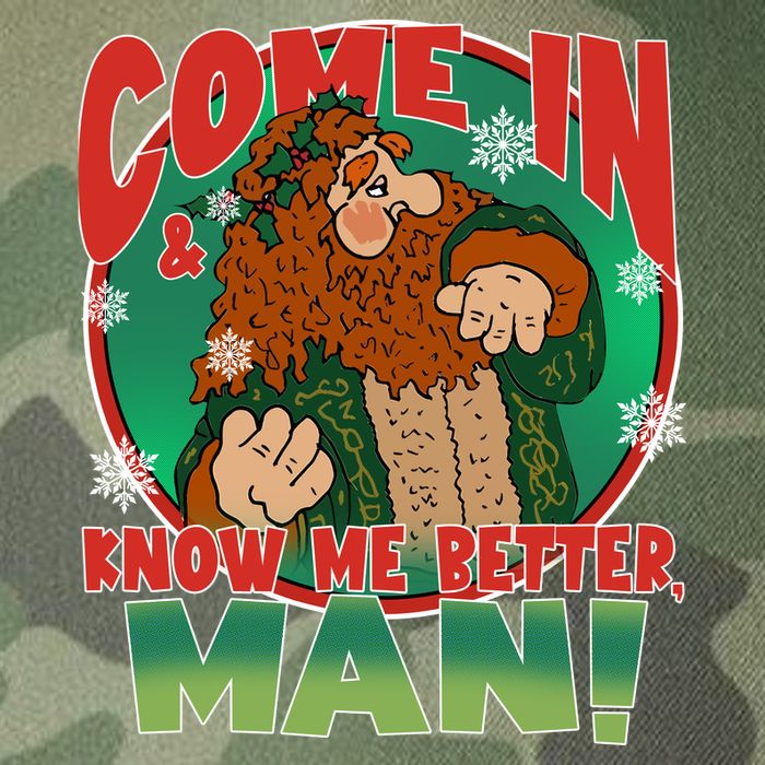 The Ghost Of Christmas Present Come In Know Better Man Legacy Tie Dye Trucker Hat