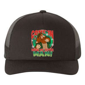 The Ghost Of Christmas Present Come In Know Better Man Yupoong Adult 5-Panel Trucker Hat