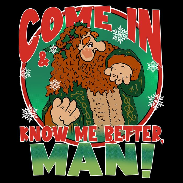 The Ghost Of Christmas Present Come In Know Better Man Bucket Hat