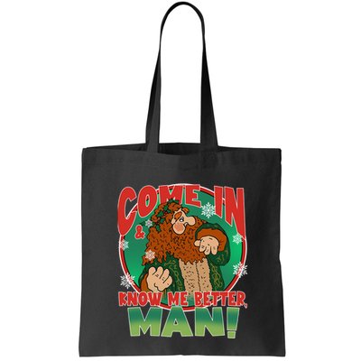 The Ghost Of Christmas Present Come In Know Better Man Bag