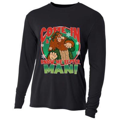 The Ghost Of Christmas Present Come In Know Better Man Cooling Performance Long Sleeve Crew