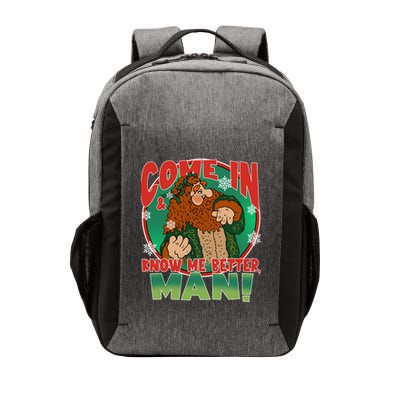 The Ghost Of Christmas Present Come In Know Better Man Vector Backpack
