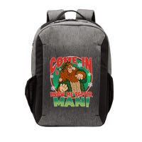 The Ghost Of Christmas Present Come In Know Better Man Vector Backpack