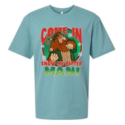 The Ghost Of Christmas Present Come In Know Better Man Sueded Cloud Jersey T-Shirt