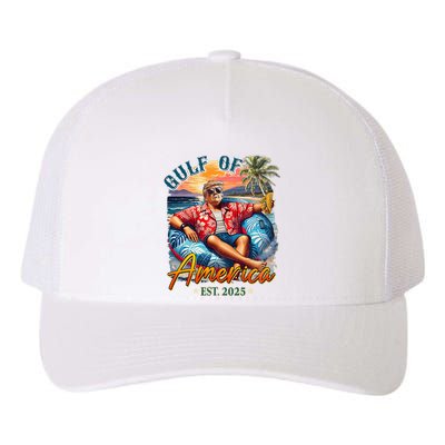  Trump Gulf Of Us America Est 2025  Yupoong Adult 5-Panel Trucker Hat