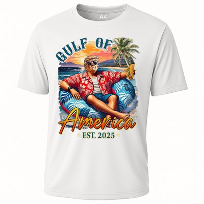  Trump Gulf Of Us America Est 2025  Performance Shirt
