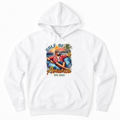  Trump Gulf Of Us America Est 2025  Hoodie