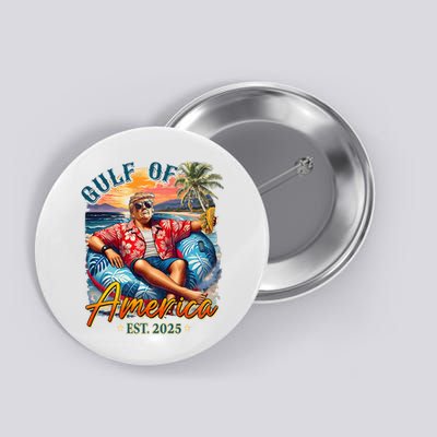  Trump Gulf Of Us America Est 2025  Button