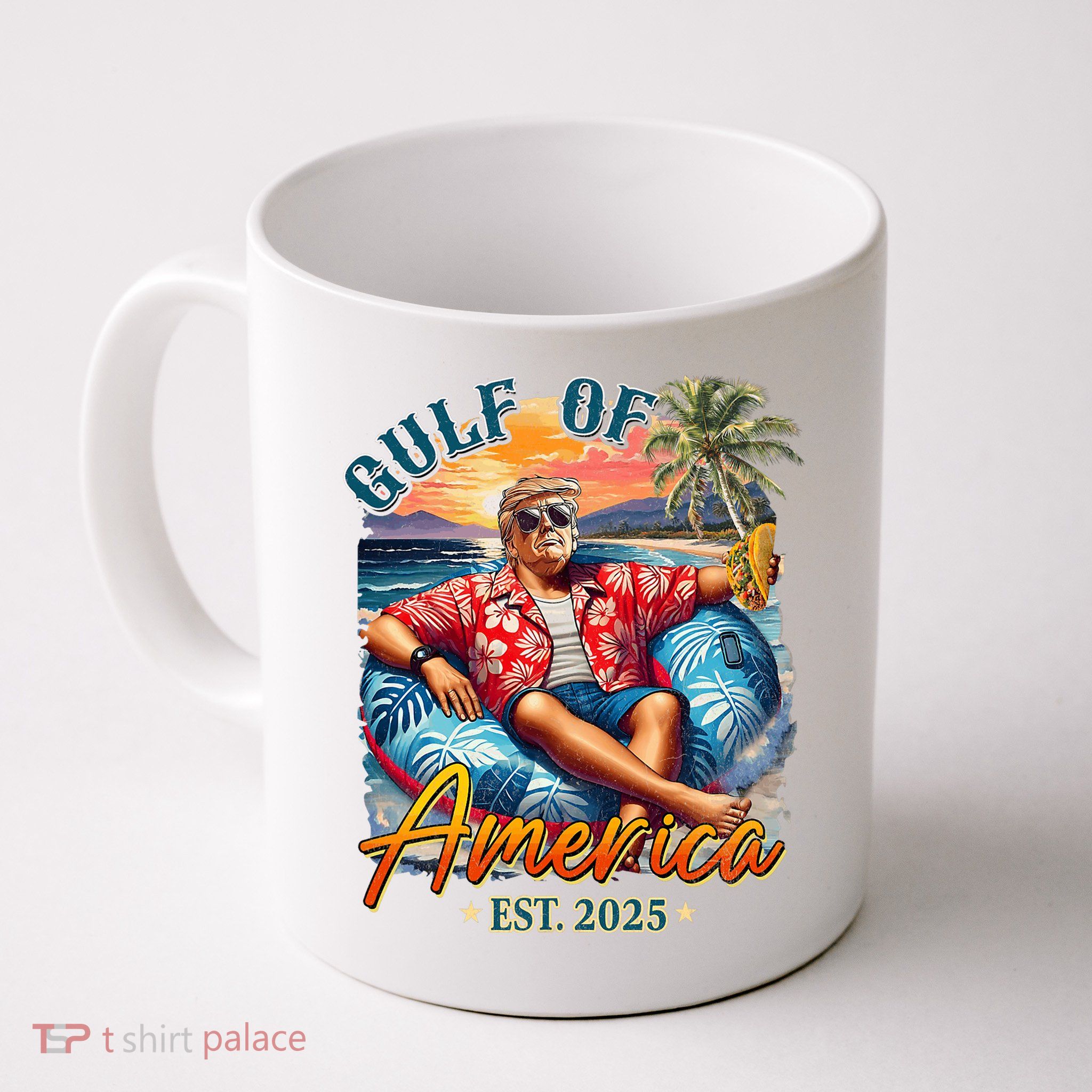  Trump Gulf Of Us America Est 2025  Mug