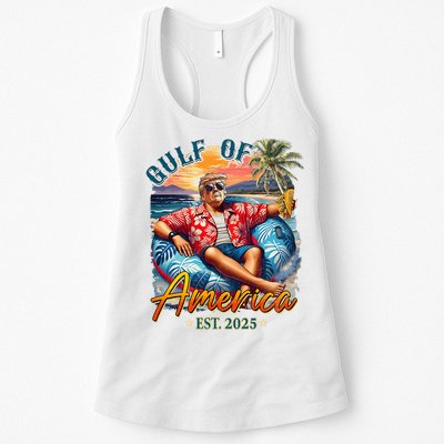  Trump Gulf Of Us America Est 2025  Womens Tank Top