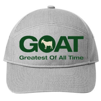 The Greatest Of All Time G.O.A.T. 7-Panel Snapback Hat