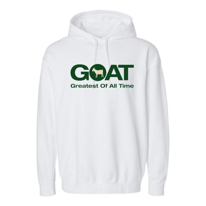 The Greatest Of All Time G.O.A.T. Garment-Dyed Fleece Hoodie