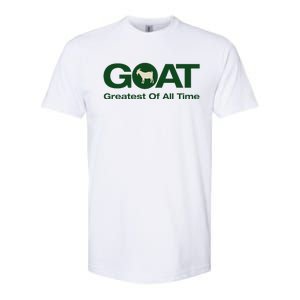 The Greatest Of All Time G.O.A.T. Softstyle CVC T-Shirt