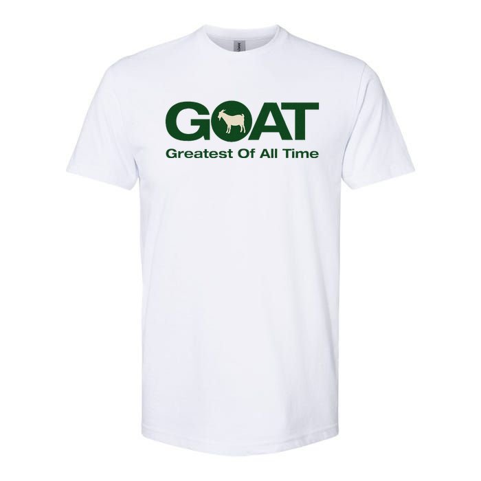 The Greatest Of All Time G.O.A.T. Softstyle CVC T-Shirt