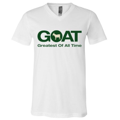The Greatest Of All Time G.O.A.T. V-Neck T-Shirt