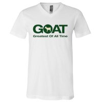 The Greatest Of All Time G.O.A.T. V-Neck T-Shirt