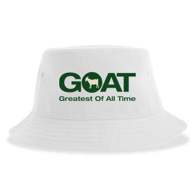 The Greatest Of All Time G.O.A.T. Sustainable Bucket Hat