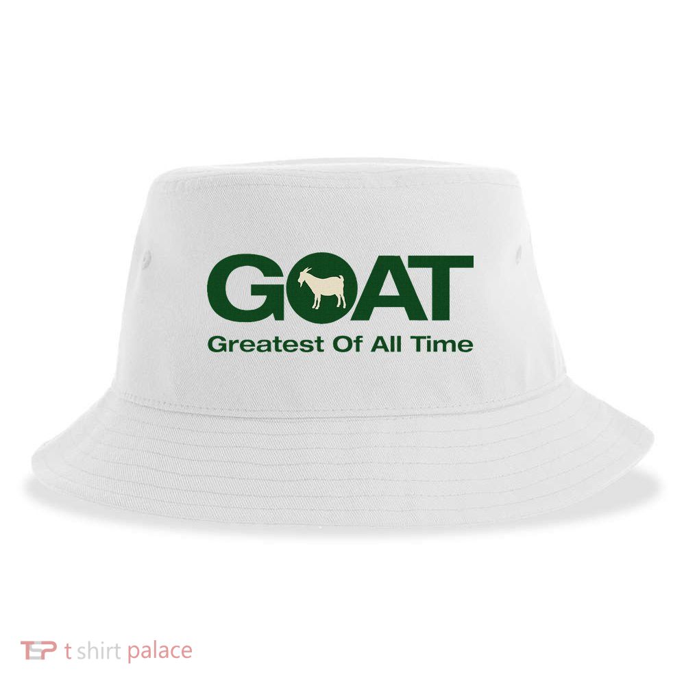 The Greatest Of All Time G.O.A.T. Sustainable Bucket Hat