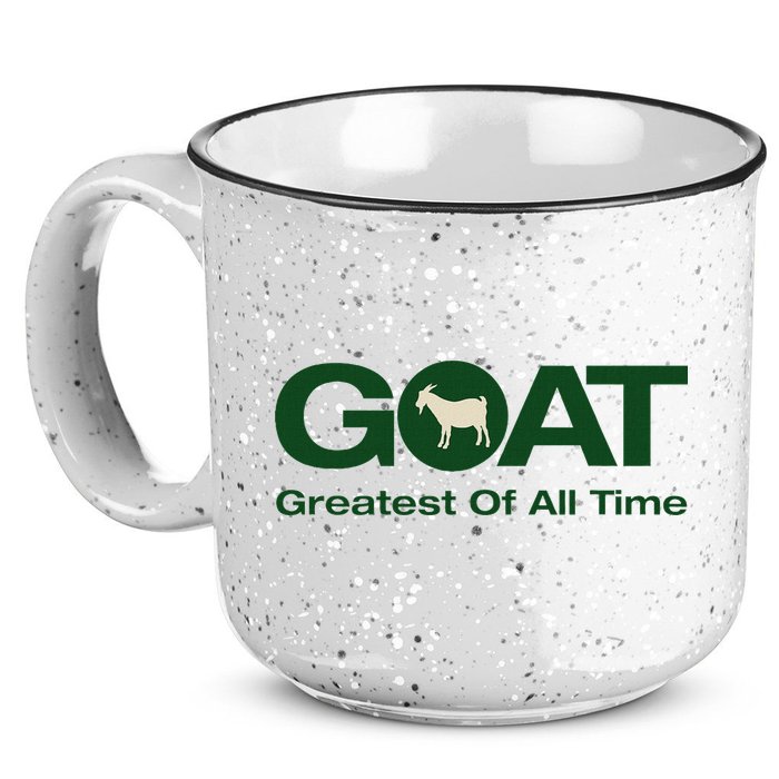 The Greatest Of All Time G.O.A.T. 15oz Campfire Ceramic Mug