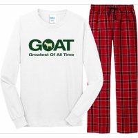 The Greatest Of All Time G.O.A.T. Long Sleeve Pajama Set