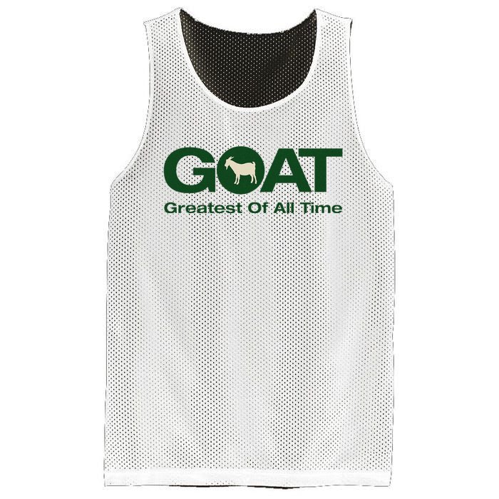 The Greatest Of All Time G.O.A.T. Mesh Reversible Basketball Jersey Tank