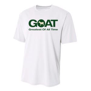 The Greatest Of All Time G.O.A.T. Performance Sprint T-Shirt